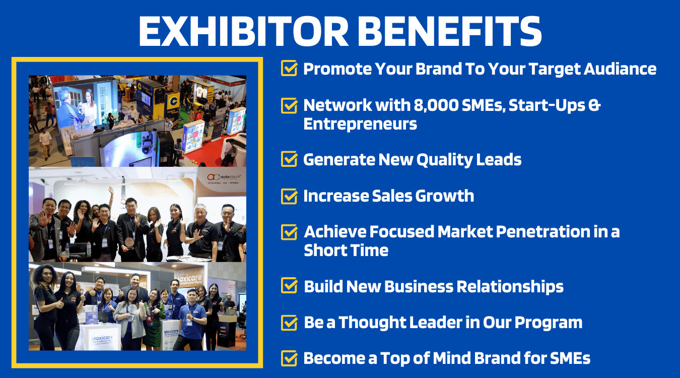 Exhibitor Benefits