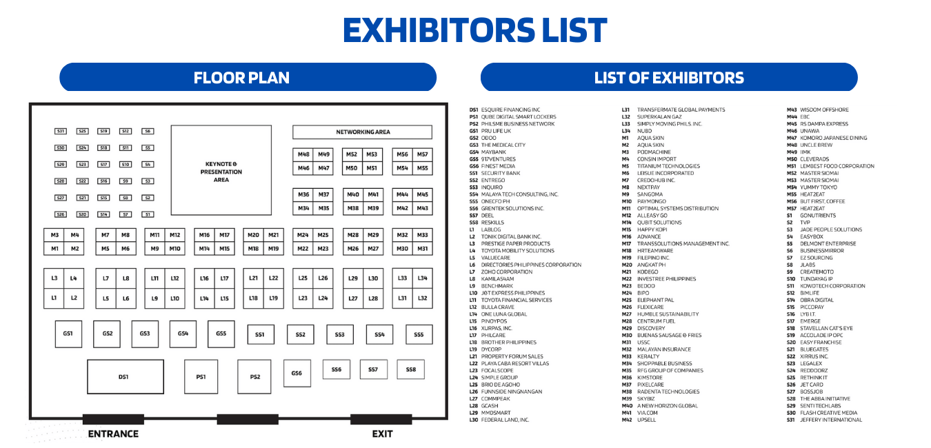 Exhibitors List